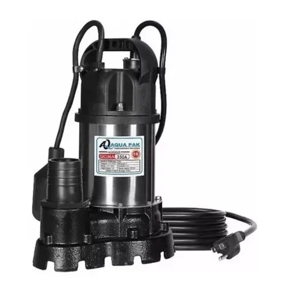 Bomba Sumergible Para Agua Sucia 1 Hp Sigma350a