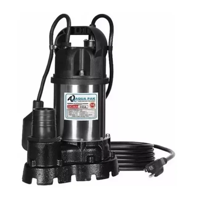 Bomba Sumergible Para Agua Sucia 1 Hp Sigma350a