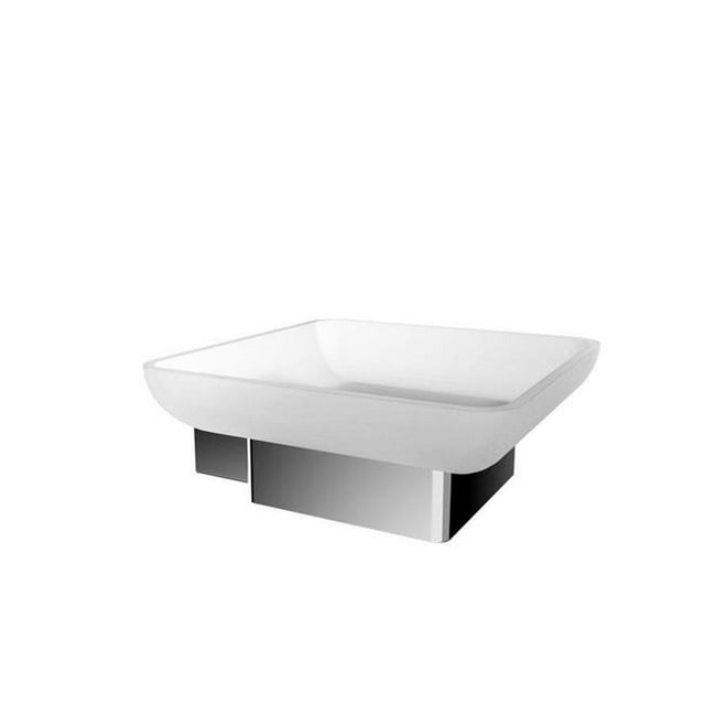 Volkano V3513 Cinder Soap Dish Holder - Chrome