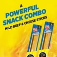 thumbnail image 4 of Slim Jim Meat & Cheese, Mild Flavor, 8g Protein per Serving, 1.5 oz., 18-Count, 4 of 8