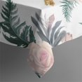 thumbnail image 5 of Pioneer Flower Floral Print Pattern Square Tablecloth,Waterproof Square Table Cover,Wipeable Spillproof Washable Table Cover for Home Kitchen Party Decor 42"X42"(107x107cm), 5 of 6