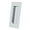 Polished Chrome, variant on Deltana FP40U26 Flush Pull, Rectangular, HD, 4" x 1-7/8" x 7/16", Solid Brass in Polished Chrome