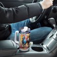 thumbnail image 7 of Horse Colorful 40 oz Tumbler with Handle Insulated&nbsp;Travel Mug&nbsp;Lid Straw Leak Proof Steel Vacuum Water Bottles Glasses Fits in Car Cup Holder, 7 of 7