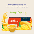 thumbnail image 2 of Sunkist Mango Fruit Cup 4oz 24counts, 2 of 7