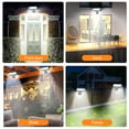 thumbnail image 2 of Mistaha "Adjustable Modes Solar Wall Light with PIR Motion Sensor and Remote Control - 104 LEDs, 3000K-6000K Color Temperature, IP65 Waterproof, 5200mAh Battery, Solar/Type-C Charging - 2-Pack", 2 of 6