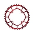 thumbnail image 3 of Bike Chainring 104BCD Chainwheel Bicycle Round Chain Ring Chain Wheel bolt Bike Parts Red 46T, 3 of 9