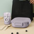 thumbnail image 1 of Lunch Box Set Lunch Box Tableware Breakfast Cup Insulation Bag Microwaveable Lunch Box Square Compartment Lunch Box Fruit Box, 1 of 6