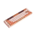 thumbnail image 2 of TIMIFIS Bluetooth Keyboard 3 Modes 66% Mechanical Gaming Keyboard 69 Mini RGB Red Switch P/BT Keycaps Type-C Keyboard Colour Blocking For Gaming And Working - Summer, 2 of 7
