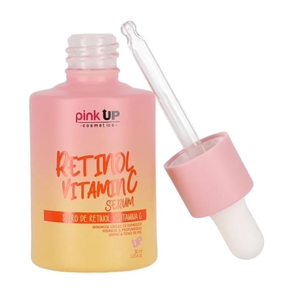 Suero Facial de Retinol Vitamina C Antimanchas 30 ml Pink Up
