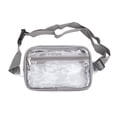 thumbnail image 4 of Mochila de hombro transparente, bolso bandolera transparente, riñonera transparente impermeable, riñonera transparente, características de vanguardia Jadeshay A, 4 of 8