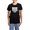 With Blue Strpe Pant, variant on CafePress - Best Day Ever February 29Th Pajamas - Women's Short Sleeve Print T-Shirt and Pants Dark Cotton Pajama Set