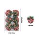 thumbnail image 3 of Ganfancp Decoraciones Navideñascolgante Árbol de Navidaddecoraciones Colgantes Bola de Navidadbolsa de Regalo de Tela En Forma de Bola Colgante Set Caja Ofertas Flash Pelota de Espuma de 6×8 Cm, 3 of 6