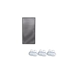 thumbnail image 2 of Película aislante de papel de aluminio de doble cara - protector térmico para sala de sol y ventana para protección solar, privacidad y refrigeración con ventosas, 2 of 7