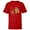 Red, variant on Mandalorian & Grogu Christmas Gingerbread Cookies - Short Sleeve T-Shirt for Kids - Customized-Red