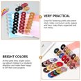 thumbnail image 4 of SHISUYAN 10Pcs Book Binding Discs Binder Rings Planner Discs Heart Binding Buckle for School, 4 of 9