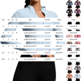 thumbnail image 3 of Women's Cropped Lightweight Stretchy Running Track Jackets Zip up Long Sleeve Athletic Yoga Tops with Thumb Holes Daily Travel Sun Protection Outfits, 3 of 5
