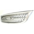 thumbnail image 2 of New Chrome/Painted Black Grille Assembly Compatible With Ford Windstar Sel 6 Cyl 3.0L Windstar Se 6 Cyl 3.0L Sel 6 3.8L 1999-2000 By Fo1200368 Yf2z8200ba FD9010, 2 of 6