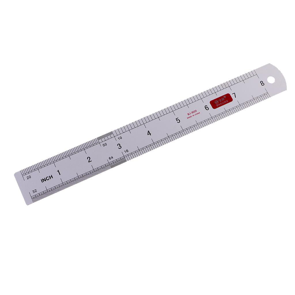 Crafts Aluminum Ruler 20cm Versatile Lightweight Measuring CT21496-20 