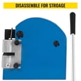 thumbnail image 6 of 2-in-1 Sheet Metal Shrinker and Stretcher Set,18 Gauge Mild Steel 16 Gauge Aluminum Sheet Metal Bender Shrinker Stretcher Set,Solid Construction Manual Expansion Machine, 6 of 6