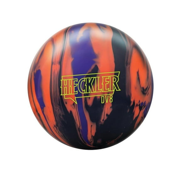 DV8 PRE-DRILLED Heckler Bowling Ball - Black/Critine/Purple 12lbs