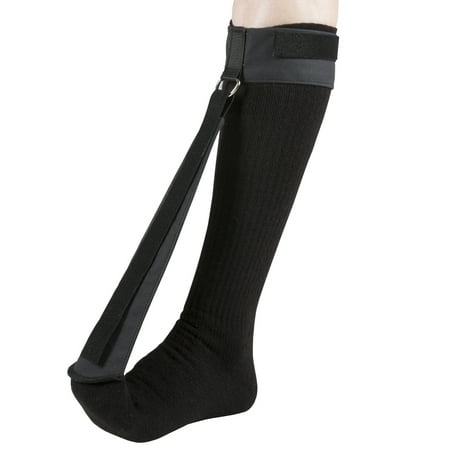 otc select series night sock for plantar-fasciitis, white,