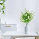 thumbnail image 4 of Simulation Flowers Plastic Simulation Daisies Jasmine Simulation Greeneries Wedding Decoration Home Decoration Ornaments Fake Flowers, 4 of 6