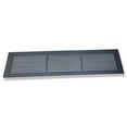 thumbnail image 4 of Air Return Grill 6″ x 24″ with 8" X 32"Faceplate – Decorative Linear Design HVAC Vent Cover, Cast Aluminum, Powder-Coated Repaintable Wall Ceiling Floor Grille (VR109), 4 of 6