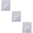 thumbnail image 3 of 3 Pieces Star Pattern Wrapper Decorative Package Paper Christmas Wrapping Printable Tissue Black, 3 of 8