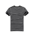 thumbnail image 2 of CENL Beautiful Giant Men\'s Casual Stripe Style Comfort Soft Short Sleeve T-shirt Tee, 2 of 9