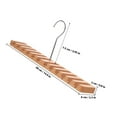 thumbnail image 5 of FOMIYES Space Saving Belt Holder Wood Organizer For Adults 1Set, 5 of 8