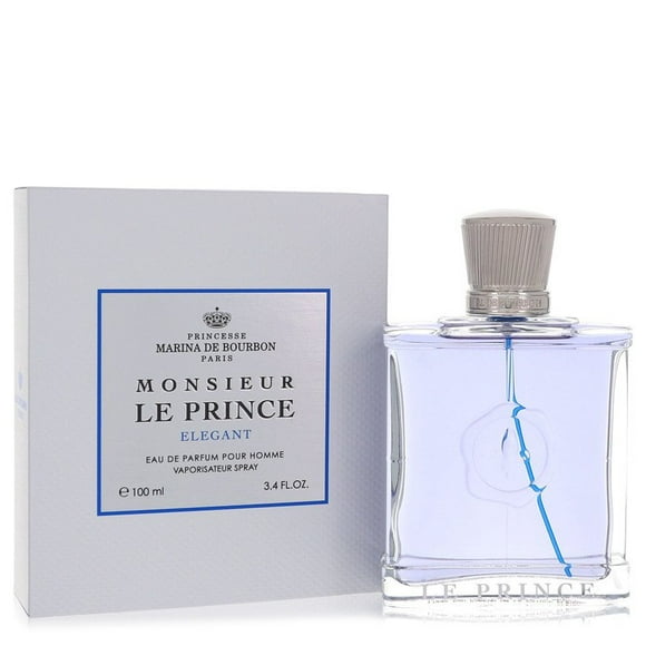 Monsieur le Prince Élégant par Marina De Bourbon Eau de Parfum Spray 3,4 oz Pack de 3