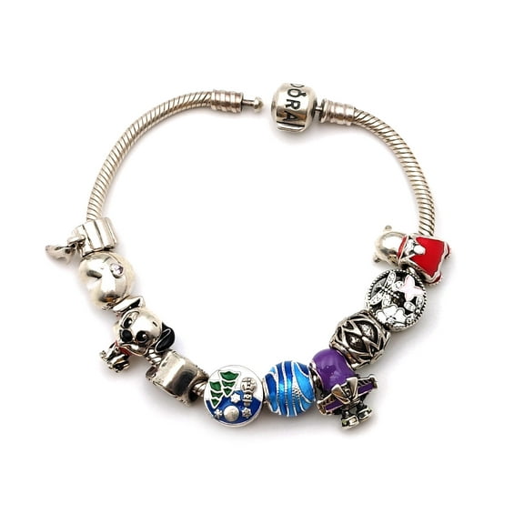 SILVER CHARMS BRACELET FOR HER