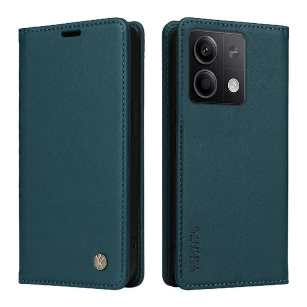 Funda para Xiaomi Redmi Note 13 5G Estuche de Cuero PU Tipo Cartera con Ranuras para Tarjetas y Cierre Magnético