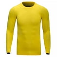 thumbnail image 2 of Men's Long Sleeve Thermal Underwear Winter Warm Basic Crew Tops Shirt, 2 of 3