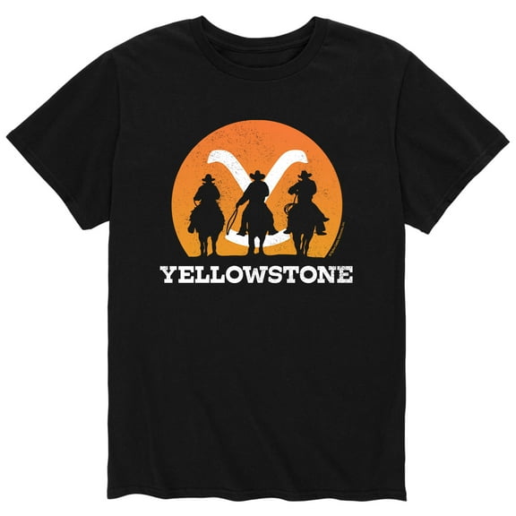 Yellowstone - Cowboy Sunset - Men's Short Sleeve Graphic T-Shirt