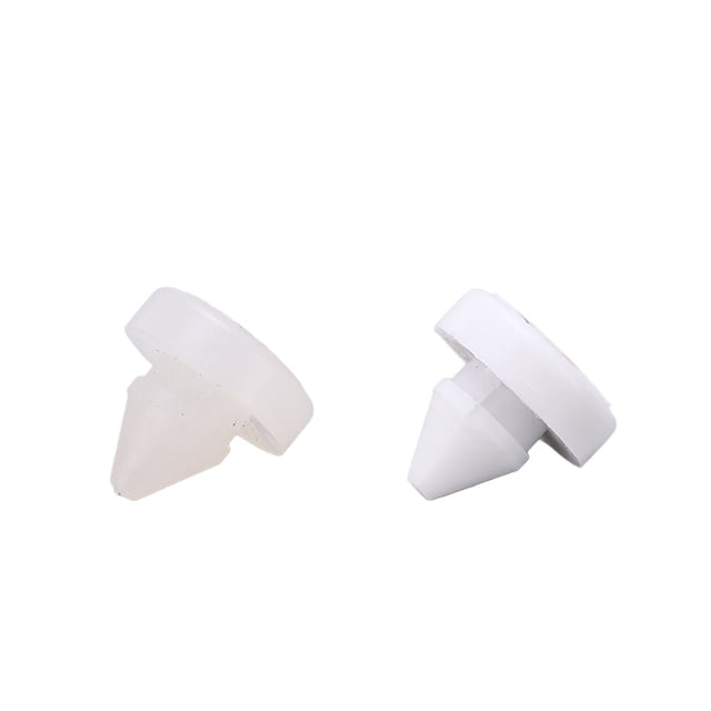 Pastillas de tope de pedal de freno, 2 piezas Buje de pastilla de tope de pedal de embrague de freno Tope de pedal de embrague Diseño elevado