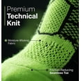 thumbnail image 3 of Breathable Mesh Athletic Crew Socks for Men, Non-Slip Grip Sports Socks for Running & Training, 3 of 6