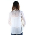 thumbnail image 2 of Rachel Roy Womens Tie-Neck Pullover Blouse, Off-White, Small, 2 of 2
