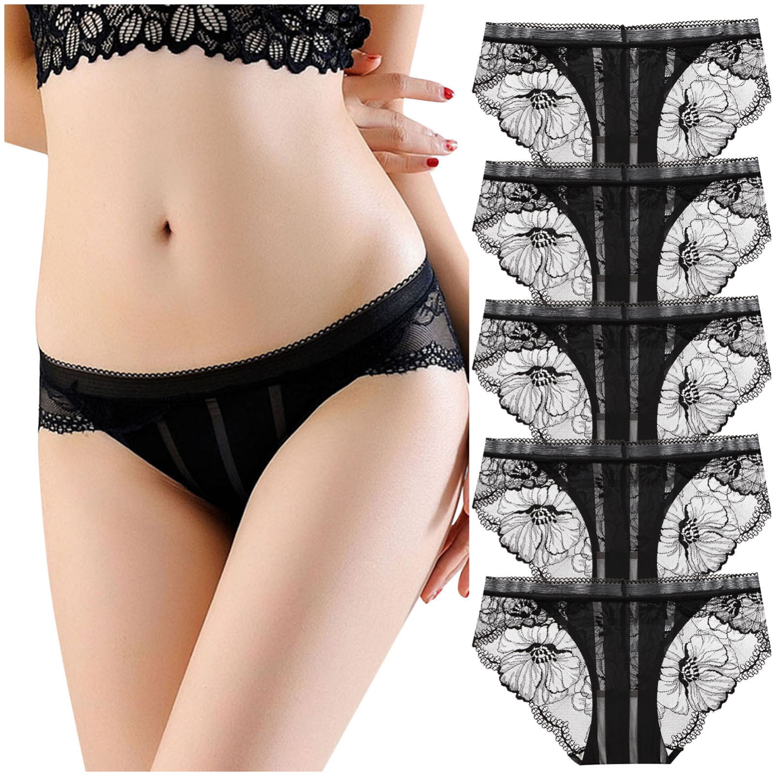 CBGELRT Underwear Women Women's Underwear Transparent Ultra Thin