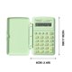 thumbnail image 2 of Calculadora científica pequeña de color caramelo para estudiantes, de alta belleza, para oficina y papelería, calculadora portátil pequeña con contador abatible., 2 of 6