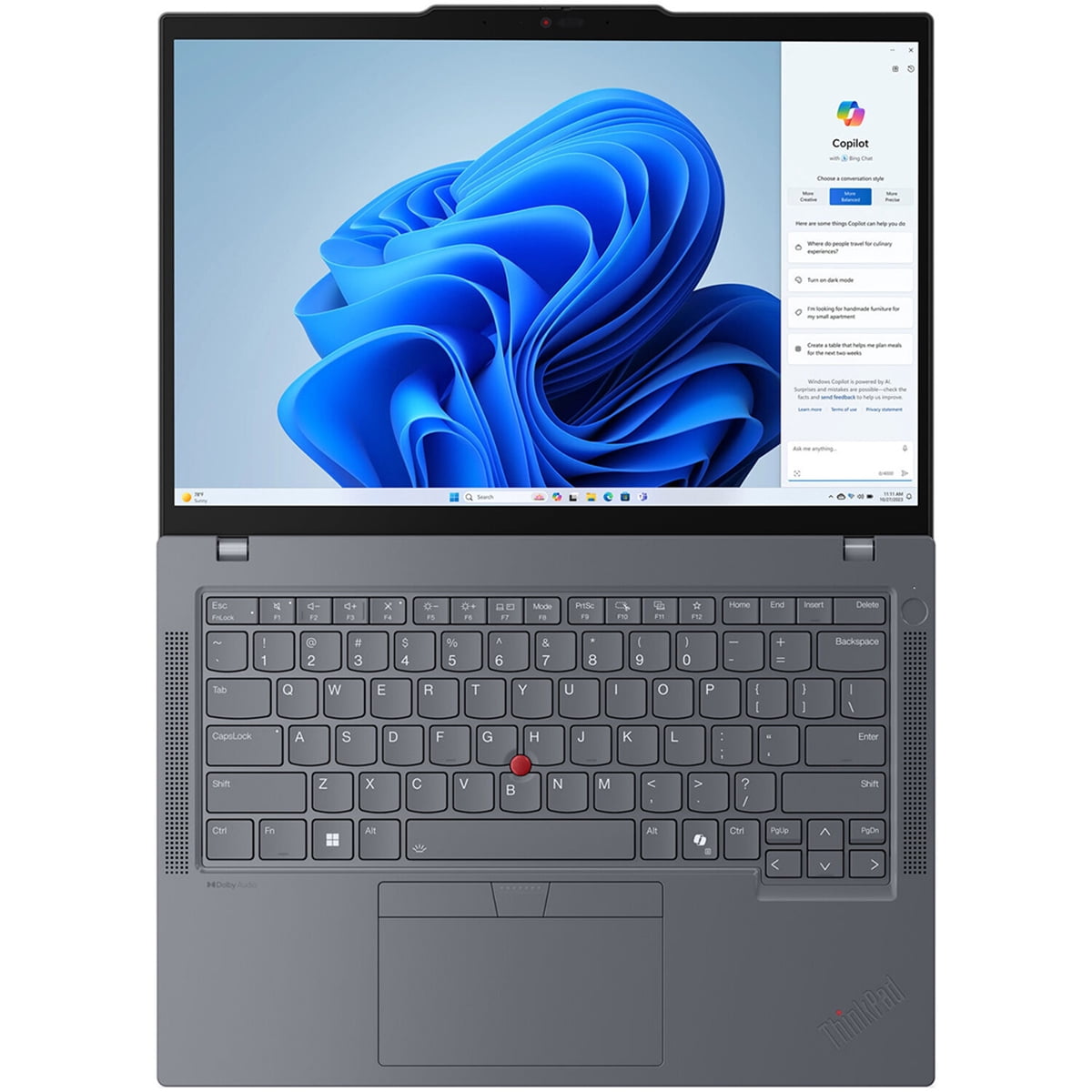 Lenovo ThinkPad T14 Gen 5 14.0" AMD Ryzen 5 8540U AMD Radeon 740M 16GB Memory 256GB SSD Windows 11 Pro 21MC000NUS