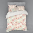thumbnail image 2 of Ambesonne Floral Bedding Set 3 Pcs, Orchid in Soft Colors, Twin, Multicolor, 2 of 3