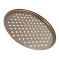 thumbnail image 4 of 1pc Non-stick Carbon Steel Pizza Pan Practical Pizza Tray Baking Tool (Golden), 4 of 7