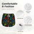 thumbnail image 6 of Lsque Play Game Start Printed Women's Running Shorts with Liner Pockets,Elastic Quick Dry Workout Athletic Gym Yoga Shorts,Womens High Waist Shorts-Large, 6 of 9