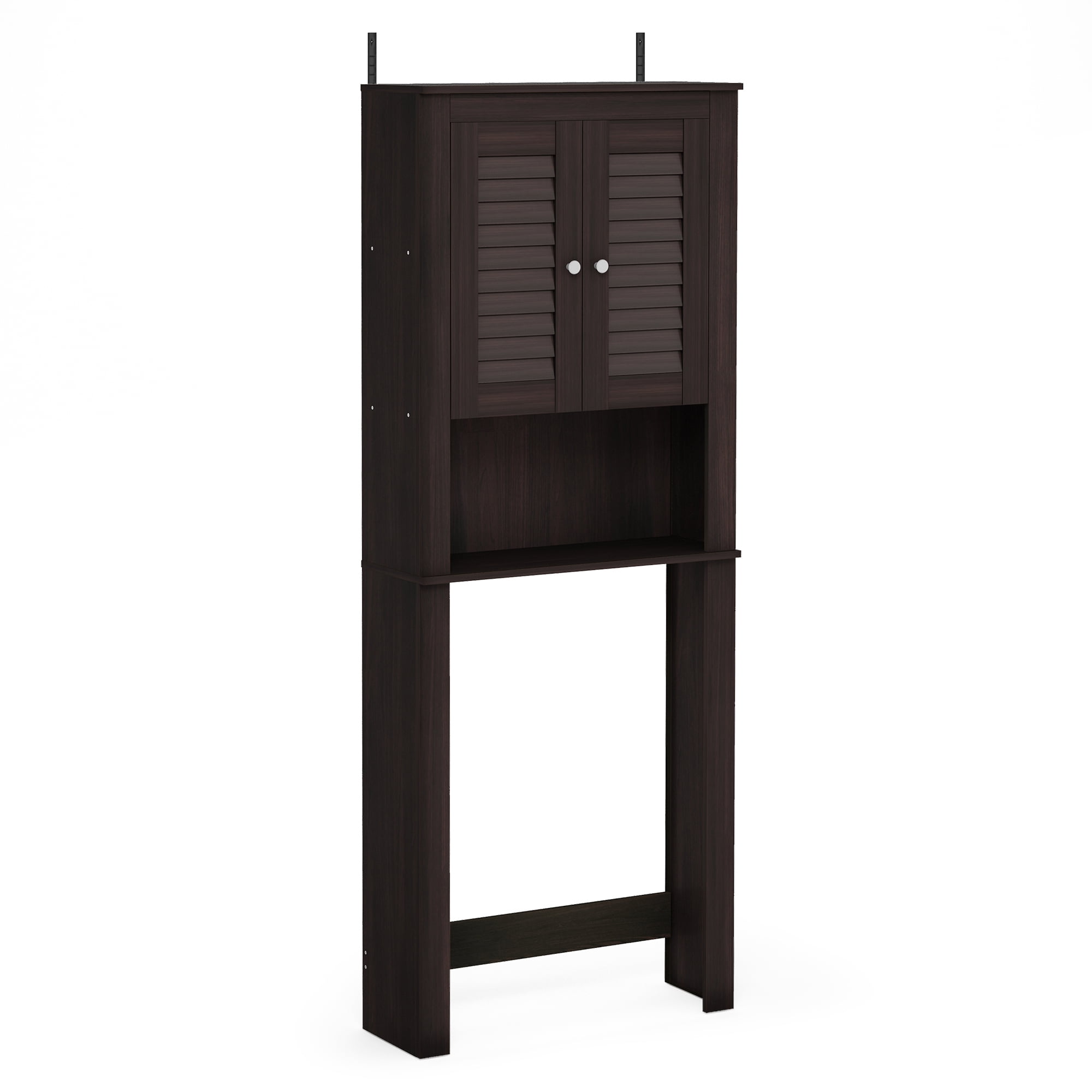 Wood Furinno Bathroom Storage Espresso/Black one size 