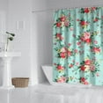 thumbnail image 2 of Pioneer Flower 84x72in Shower Curtain,Bathroom Decorative Shower Curtains Set with 12 Hooks,Modern Waterproof Washable Shower Curtain, 2 of 4