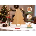 thumbnail image 4 of Acacia Wood Christmas Tree Cutting Board 15x12 Inch Charcuterie Board with Handle, Xmas Cheese Appetizer Tray, Wooden Decorative Serving Platter for Holiday Kitchen Party, 4 of 7