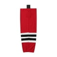 thumbnail image 4 of EALER Dry Fit Red Polyester Knee-High Socks, 2-Pack, 4 of 4