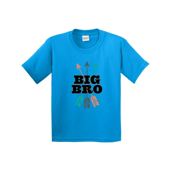 Inktastic Big Bro Arrow Native Boys Brother Announcement Youth T-Shirt