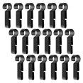 thumbnail image 1 of LEEYNEER Hook 50 Pcs Hard Hat Clips Construction Hardhat Safety Headlight Helmet Headlamp Plastic Work, 1 of 6
